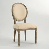 Ivory Linen Louie Chair Rental